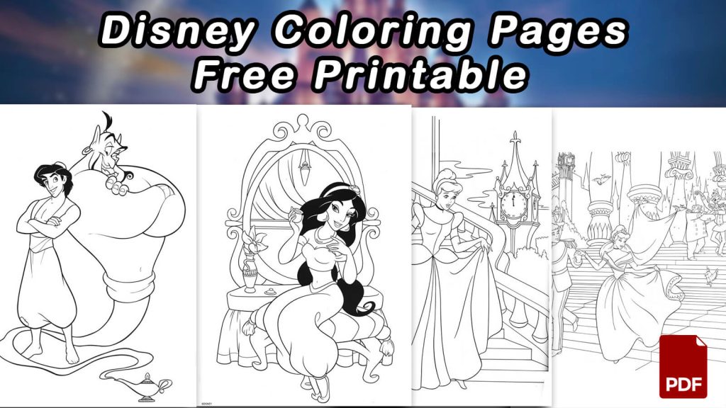 10 Free Cute Disney Coloring Pages to Bring Your Imagination to Life